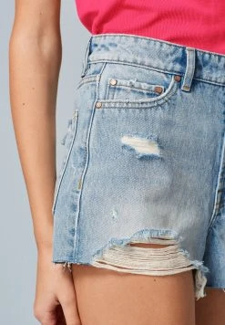 Next Damen MINI - Jeans Shorts - Bleach Blue -Next Verkäufe 2022 1bc8d9fc34974f63a88fa13666aa383a