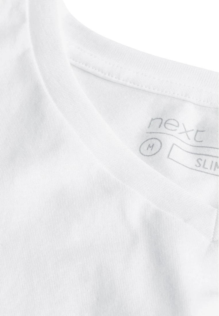 Next Herren T-Shirt Basic - White 3 Next Herren T-Shirt Basic - White – Bild 3