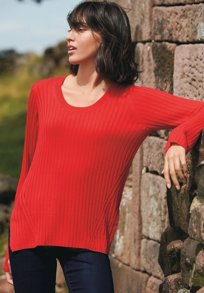 Next Damen Strickpullover - Red 1 Next Damen Strickpullover - Red