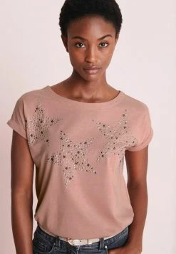 Next Damen T-Shirt Print - Pink