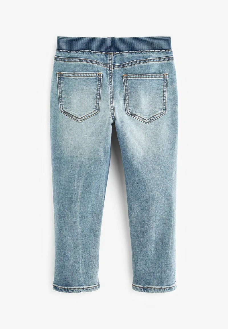 Next Kinder Jeans Relaxed Fit - Rib Waist Light Blue 2 Next Kinder Jeans Relaxed Fit - Rib Waist Light Blue – Bild 2