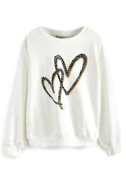 Next Damen GRAPHIC - Sweatshirt - Ecru White Heart 9 Next Damen GRAPHIC - Sweatshirt - Ecru White Heart -Next Verkäufe 2022 1c5094df6b484ccaa39597854a9c7f1e