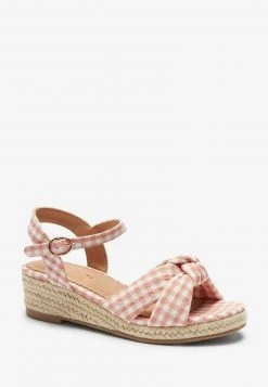Next Kinder Riemensandalette - Pink Gingham Knot -Next Verkäufe 2022 1c535c67e5834954aba9b700d2bd53b6