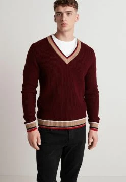 Next Herren Strickpullover - Red