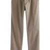 Next Herren STRETCH - Chino - Stone Natural Geometric Pattern