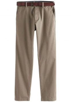 Next Herren STRETCH - Chino - Stone Natural Geometric Pattern