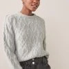 Next Damen Strickpullover - Grey
