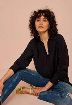 Next Damen LONG SLEEVE - Bluse - Navy Blue -Next Verkäufe 2022 1d4512a95bdb4f73a4734f4b58ece8e4