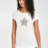 Next Damen T-Shirt Print - White