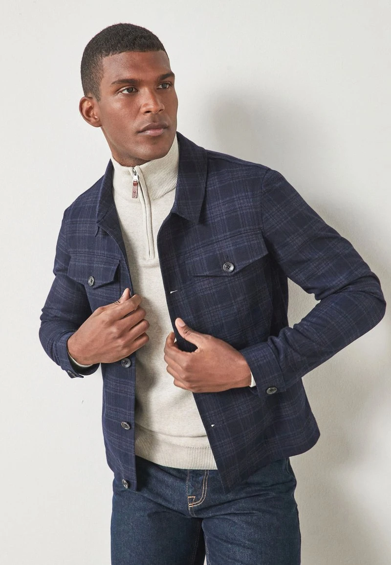 Next Herren Leichte Jacke - Dark Blue 1 Next Herren Leichte Jacke - Dark Blue