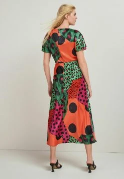 Next Damen WIDE NECK - Freizeitkleid - Multi Bright Wild Animal -Next Verkäufe 2022 1e05d0a4e3a54ffe9134a86981bca233