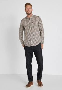 Next Herren GINGHAM OXFORD - Hemd - Brown -Next Verkäufe 2022 1e1c4a0a297549a799317126d8b3c765