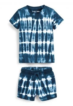 Next Kinder TIE DYE SET - Jogginghose - Navy White -Next Verkäufe 2022 1e655151805546d5964595a429edc4a8