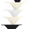 Next Damen MICROFIBRE G-STRINGS 5 PACK - String - Black
