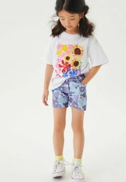 Next Kinder T-Shirt Print - Ecru White