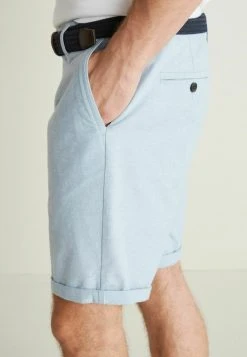 Next Herren BELTED WITH STRETCH - Shorts - Light Blue Oxford -Next Verkäufe 2022 1fbb4a6c081c45eb8e435f4b73d7becd