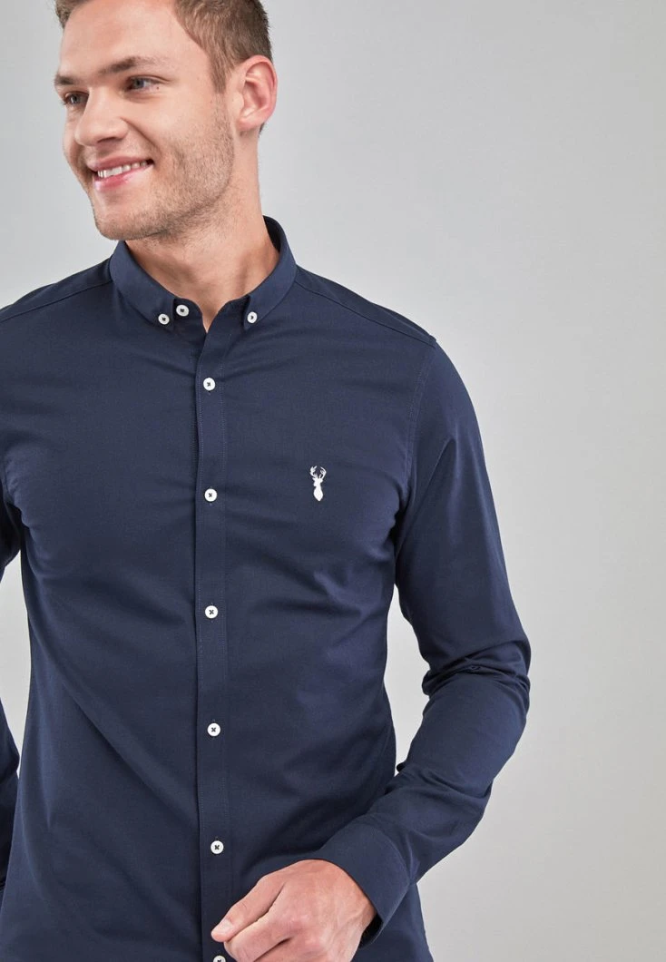 Next Herren Hemd - Dark Blue 1 Next Herren Hemd - Dark Blue