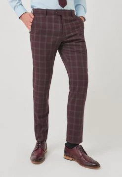 Next Herren Stoffhose - Dark Purple