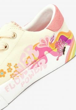 Next Kinder Sneaker Low - Cream Flower Power Charm -Next Verkäufe 2022 21055a99ba404bd7870a20de4379ff62
