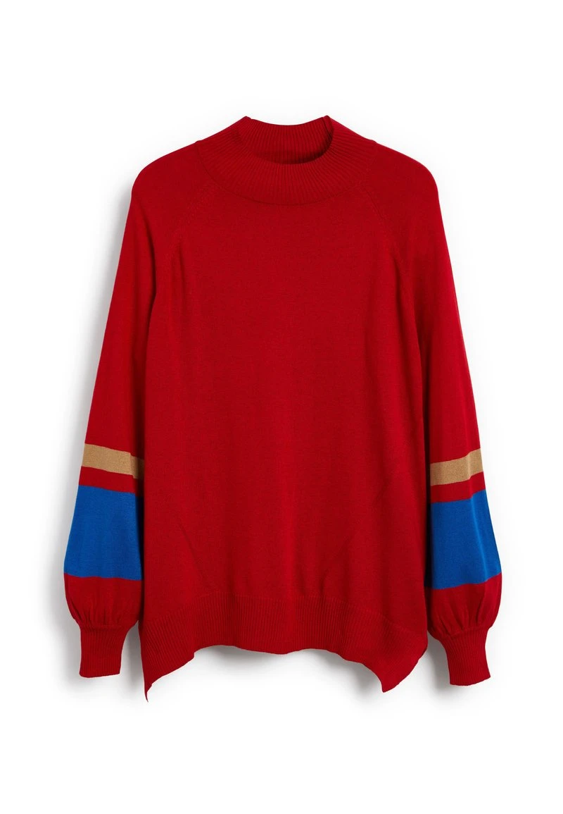 Next Damen HIGH NECK - Strickpullover - Red 5 Next Damen HIGH NECK - Strickpullover - Red – Bild 5