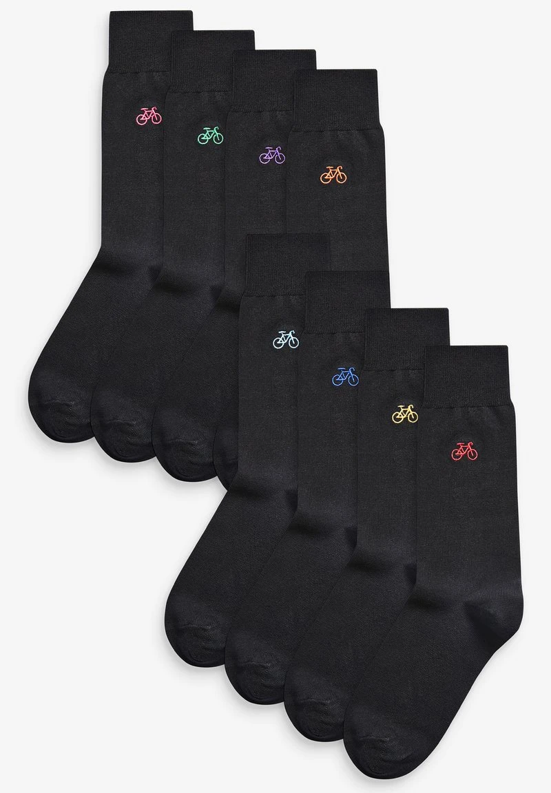 Next Herren EIGHT PACK - Socken - Black 1 Next Herren EIGHT PACK - Socken - Black