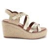 Next Damen STRAPPY - Espadrille - Gold