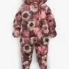 Next Kinder PRAMSUIT - Schneeanzug - Dark Brown