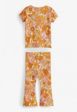 Next SET - Stoffhose - Ochre Retro Floral | Kinder -Next Verkäufe 2022 21cf70b20f7c4e31972404ed87a3641f