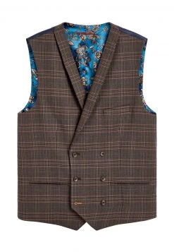 Next Herren Anzugweste - Brown