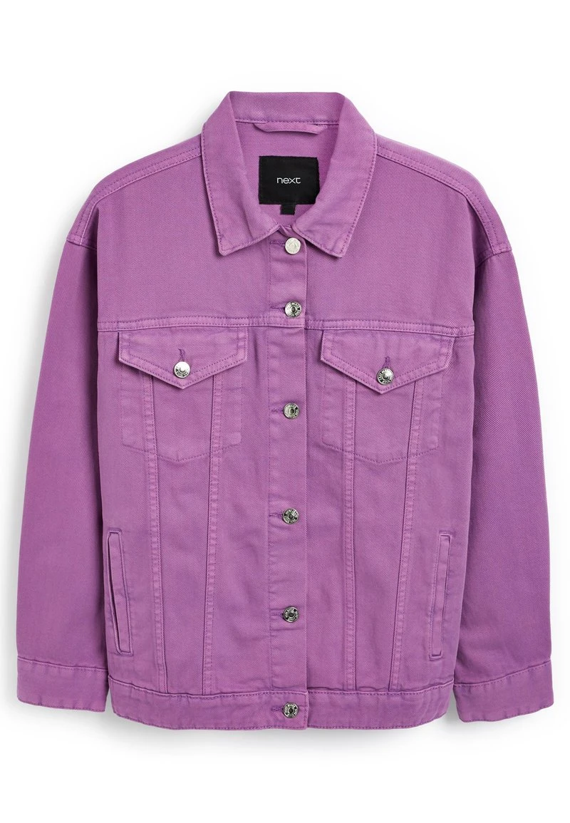 Next Damen OVERSIZED - Jeansjacke - Purple 6 Next Damen OVERSIZED - Jeansjacke - Purple – Bild 6