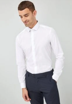 Next Herren SLIM FIT - Businesshemd - White