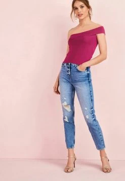 Next Damen Strickpullover - Coral Pink