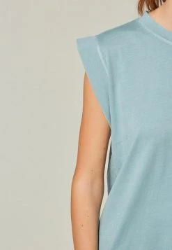 Next Damen WASHED - T-Shirt Basic - Blue -Next Verkäufe 2022 227a149c29fc4713a0cdca09060ddf60