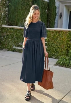 Next Damen Jerseykleid - Dark Blue