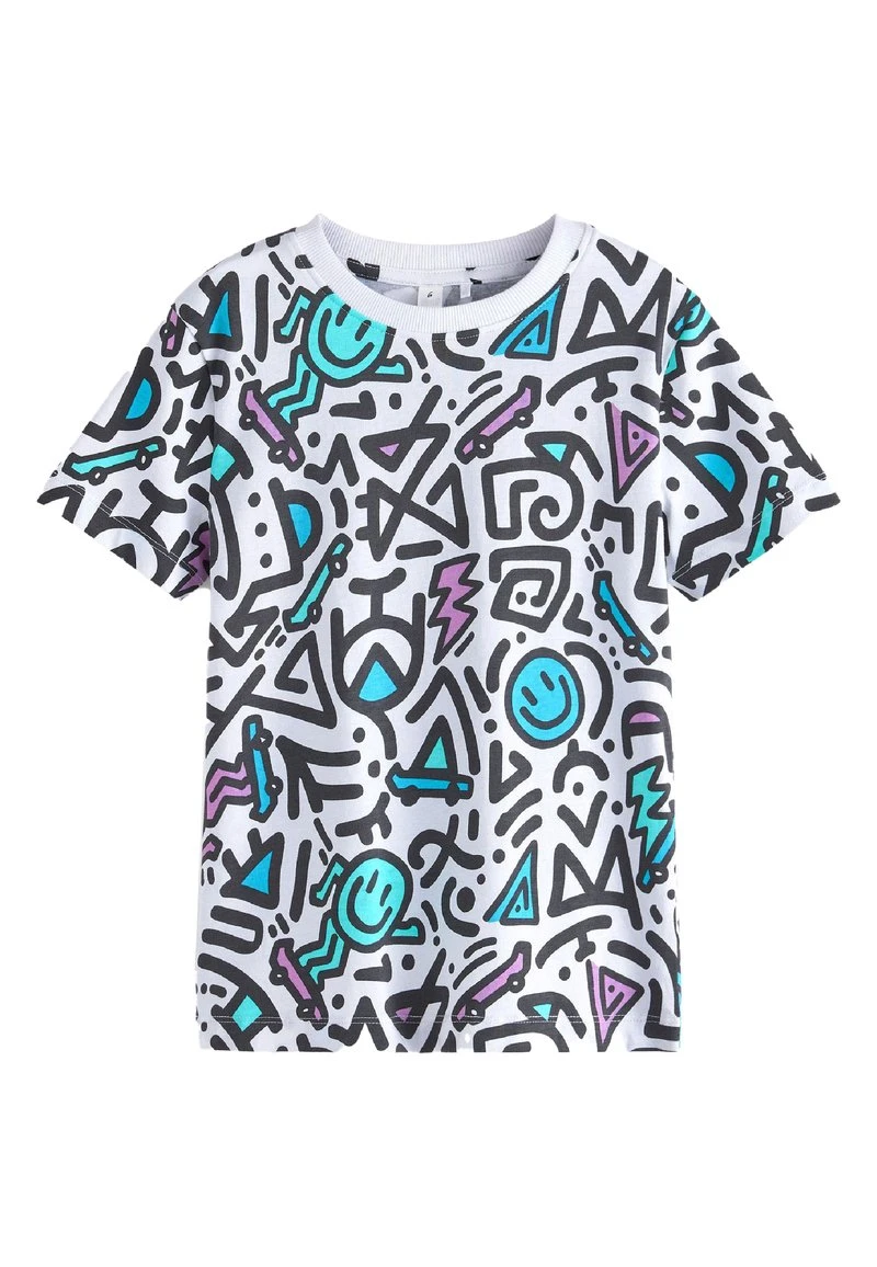 Next Kinder SHORT SLEEVE - T-Shirt Print - White 1 Next Kinder SHORT SLEEVE - T-Shirt Print - White