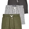 Next Kinder 3 PACKS - Shorts - Grey