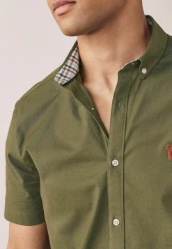 Next Herren STRETCH OXFORD - Hemd - Khaki -Next Verkäufe 2022 23e4346e66244936a8996ebf4d8205e2