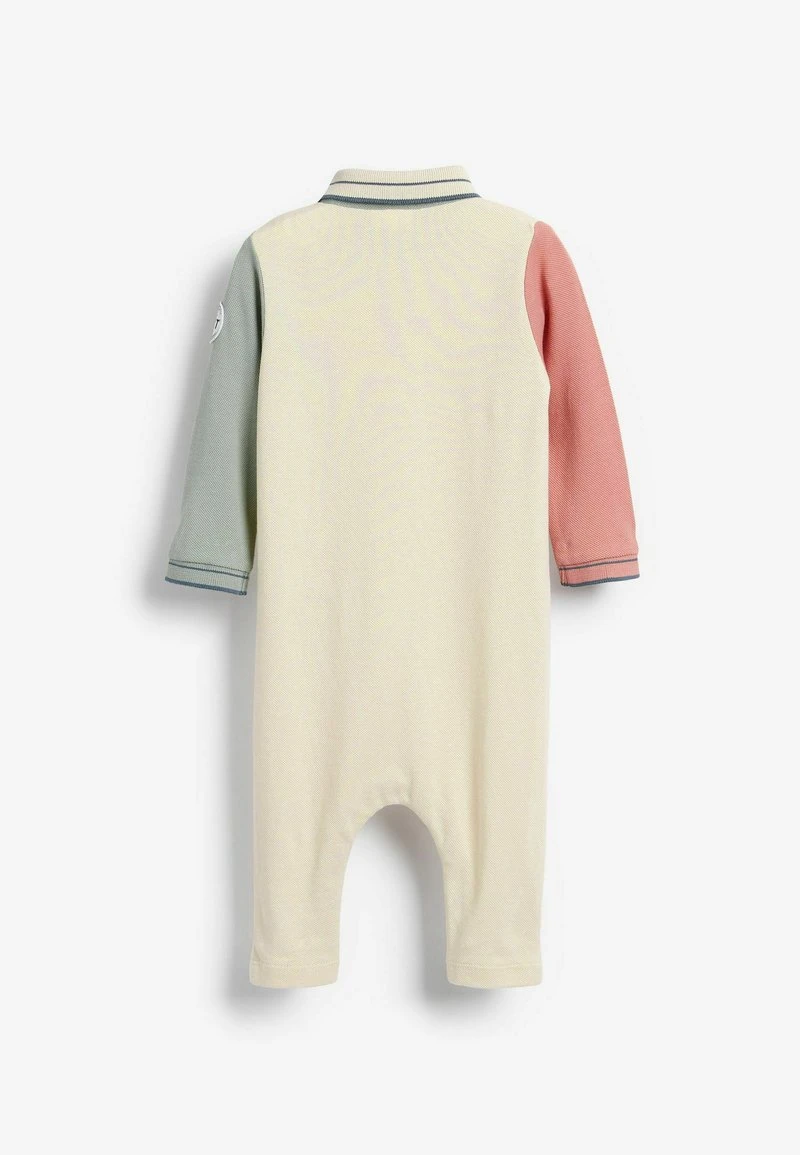 Next Kinder 2 PACK LONG SLEEVED - Jumpsuit - Blue/beige 4 Next Kinder 2 PACK LONG SLEEVED - Jumpsuit - Blue/beige – Bild 4