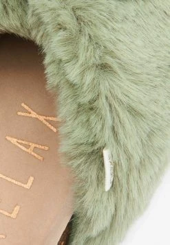 Next Damen Hausschuh - Khaki Green Recycled Faux Fur -Next Verkäufe 2022 23fca80277c44179ac648c4382d30d21