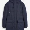 Next Herren Wintermantel - Blue