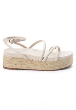 Next Damen Plateausandalette - White