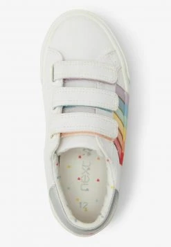 Next Sneaker Low - White Rainbow Canvas | Kinder -Next Verkäufe 2022 26205a49dfa643639b726da0bb2acb2e