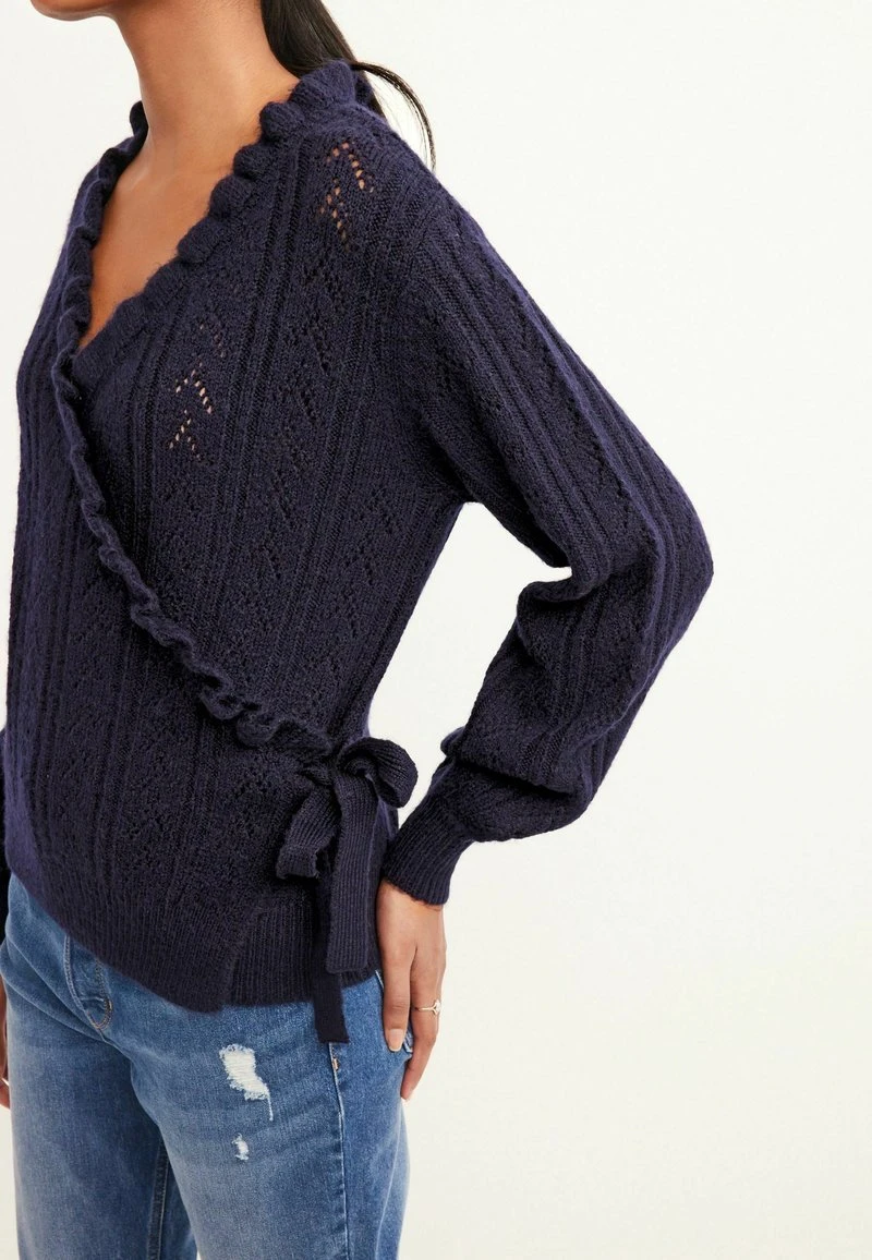 Next Damen Strickjacke - Navy Blue 4 Next Damen Strickjacke - Navy Blue – Bild 4