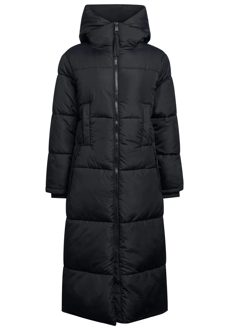 Next Damen LONGLINE PADDED - Wintermantel - Black 4 Next Damen LONGLINE PADDED - Wintermantel - Black – Bild 4