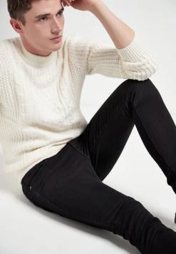 Next Herren Jeans Skinny Fit - Black -Next Verkäufe 2022 272c6490c9c1425696a757717a47b46c