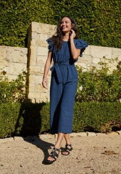 Next BRODERIE - Jumpsuit - Navy Blue | Damen