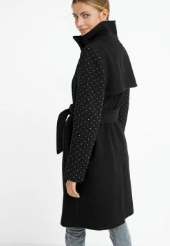 Next Damen STUDDED SLEEVE FUNNEL - Trenchcoat - Black -Next Verkäufe 2022 27669c96463c4867bb49e97334f93d57
