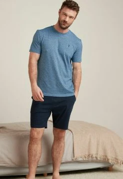 Next Herren 2 PACK - Nachtwäsche Set - Blue -Next Verkäufe 2022 27ba067d5f5d46e8aa85d400dad7605d