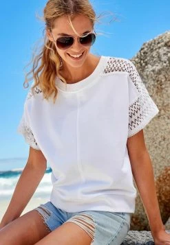Next Damen SHORT SLEEVE CROCHET - T-Shirt Print - White 8 Next Damen SHORT SLEEVE CROCHET - T-Shirt Print - White -Next Verkäufe 2022 27fb8c852c7d4579908e4c5e309744f0