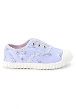 Next LACELESS MACHINE WASHABLE - Sneaker Low - Blue Floral | Kinder